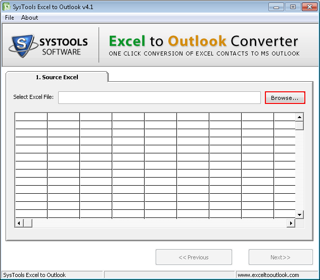 Excel to Outlook Software 3.0
